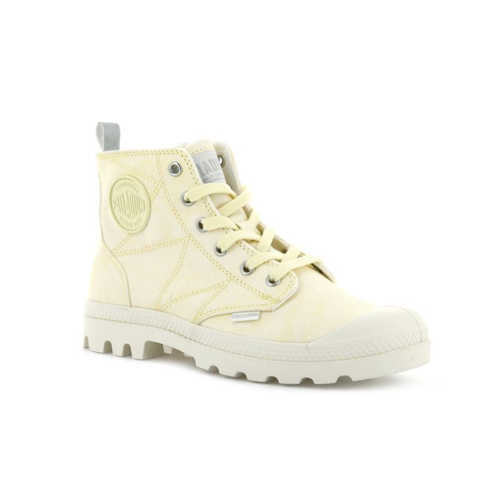 Dámské Boty Palladium Pampa Zip Desertwash Světle Žluté | CZ KBX-16W